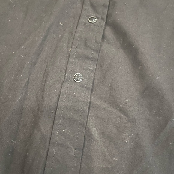 Ely Cattleman Black Shirt with Red Floral Embroidery - Picture 5 of 9